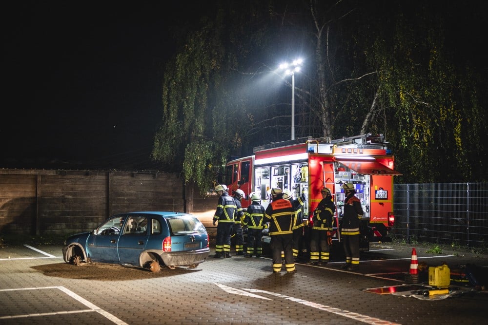 Übung Feuerwehr